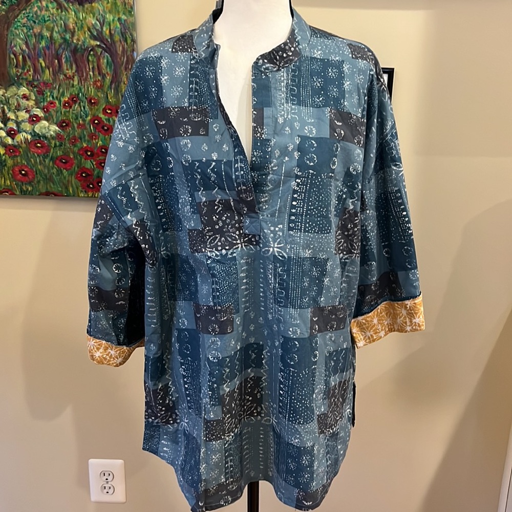 NEW The Phluid Project Ethically Produced Sustainable Women’s Tunic Size M